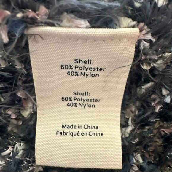 L’Agence Azure Blazer Grey Multi XS Fuzzy Fringe Open Cardigan Buttons Luxury - Picture 13 of 16